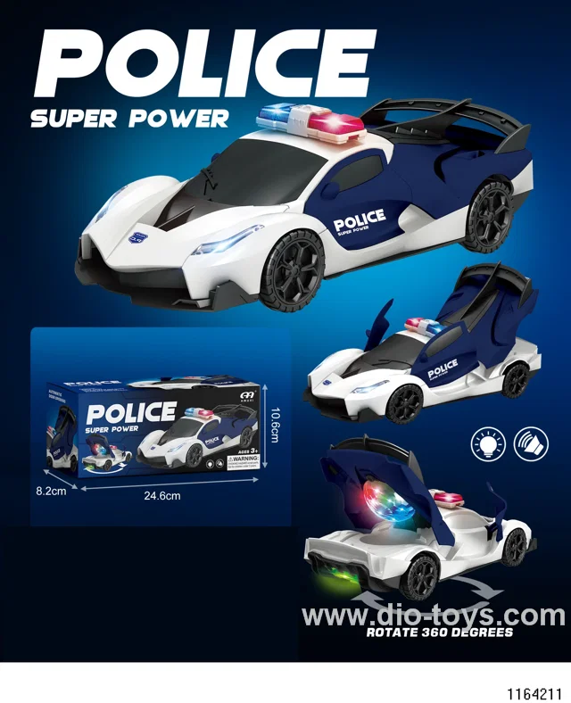 Ferrari Police Car Transformer not included battery