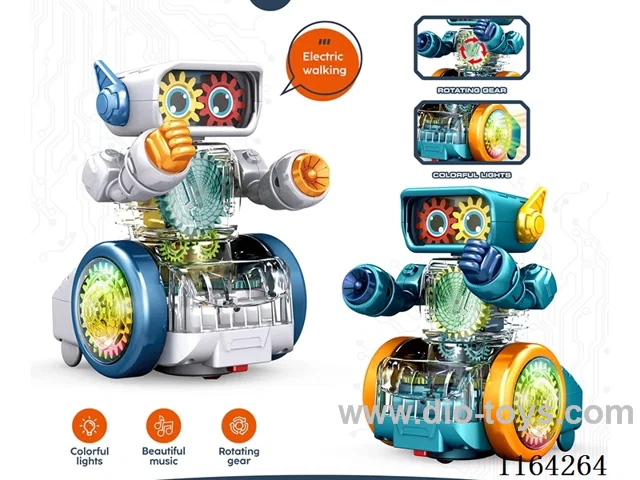Transparent gear robot