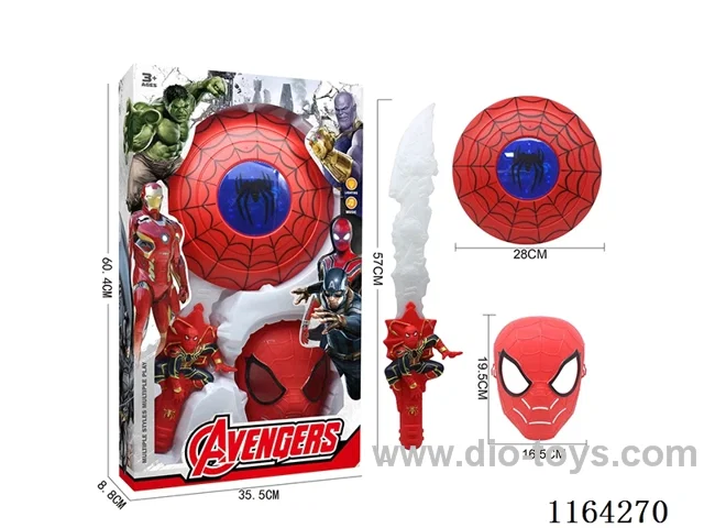 3-in-1 Spider-Man Shield