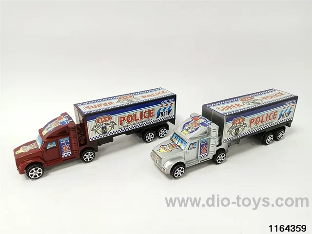 pull back Inertia Police Vehicle