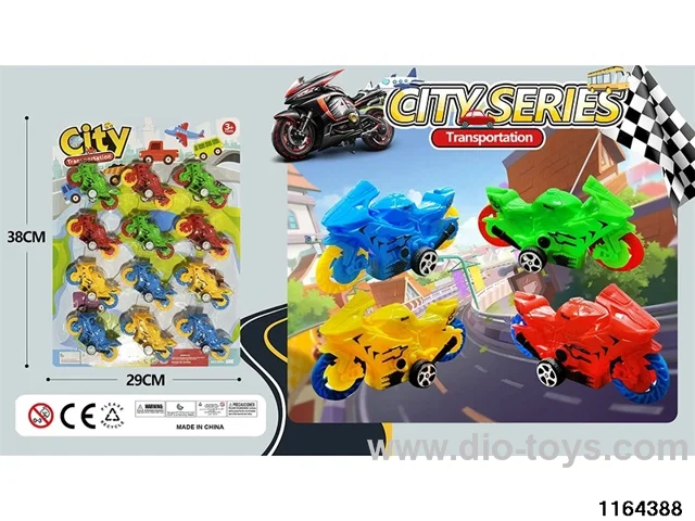 pull back motorbike(12pcs)