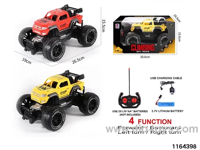 1:14 4ch RC Climbing vehicle (electricity included)