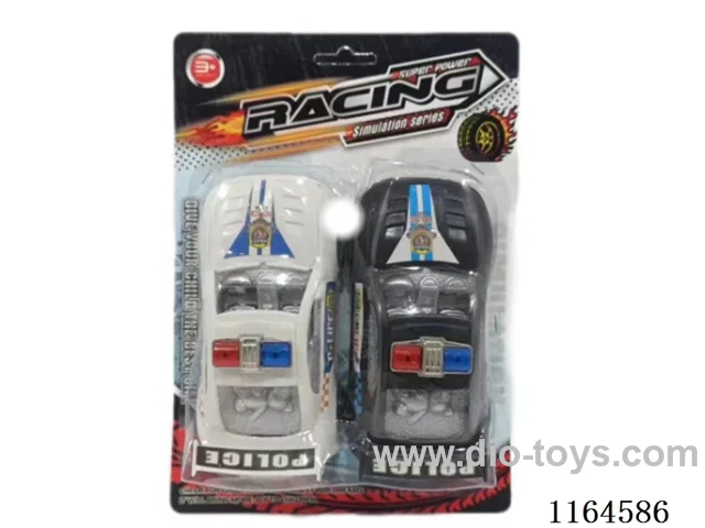 Inertial racing car