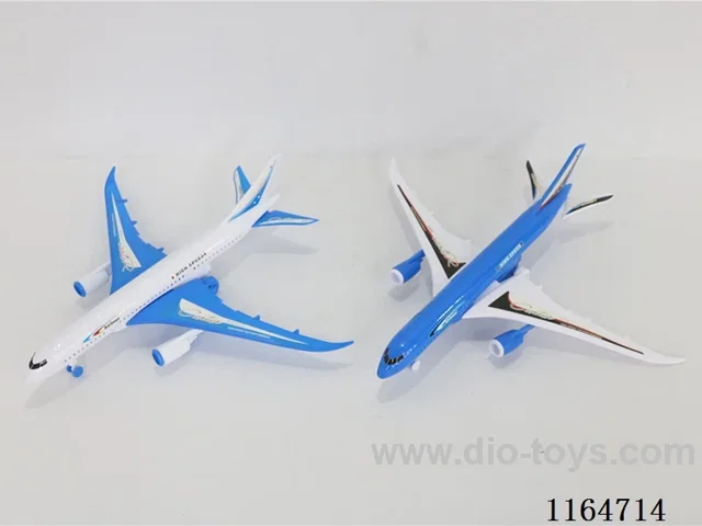 Solid color cable passenger plane