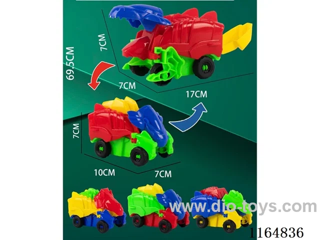 Morphing dinosaur tank