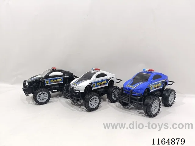Inertial off-road police car