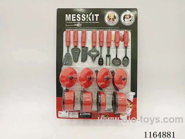 Simulation red tableware single model