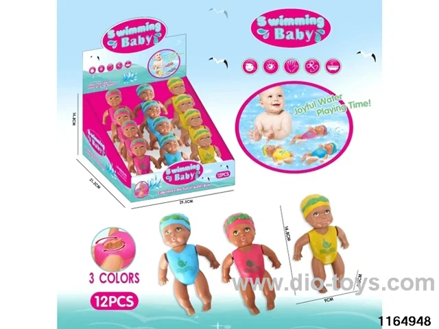 Wind-up Water Play Dolls 12PCS