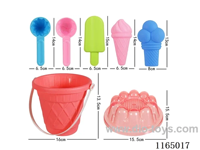 7PCS beach toys