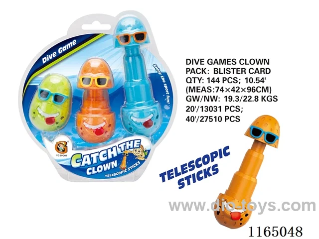 Clown Smiley Diving Stick