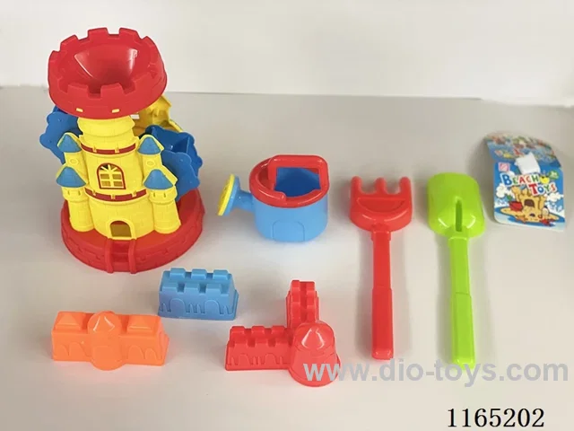 Castle Hourglass Toys 7PCS