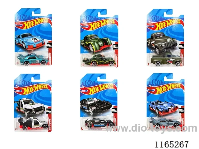 6 types of Alloy Cars 1:64