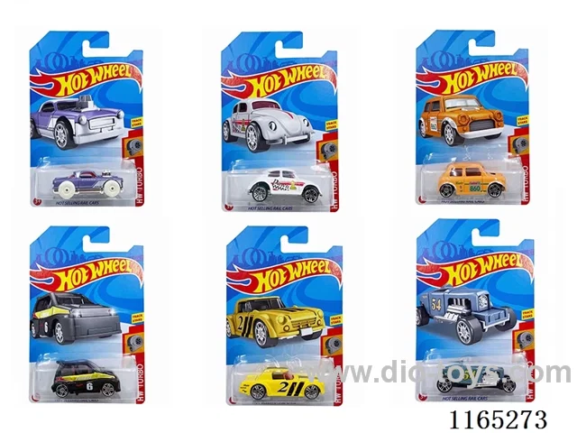 6 types of 1:64 Alloy Cars