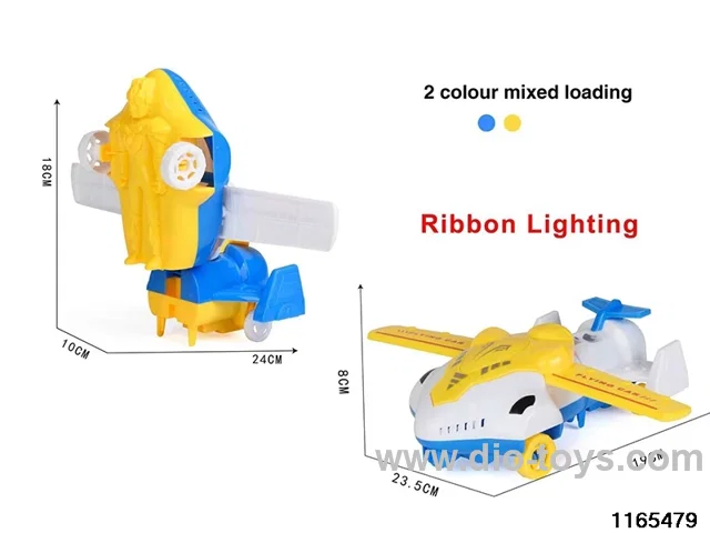 Cable light deformation airplane