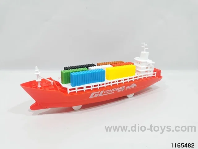 Inertial container ship