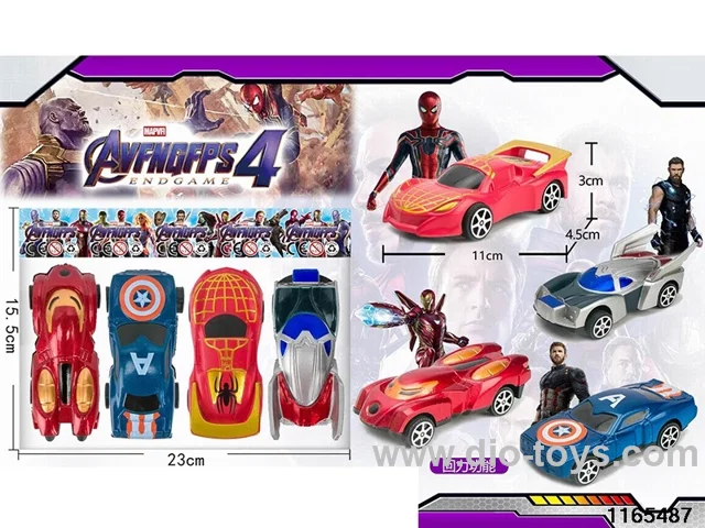 pull back car (4pcs)