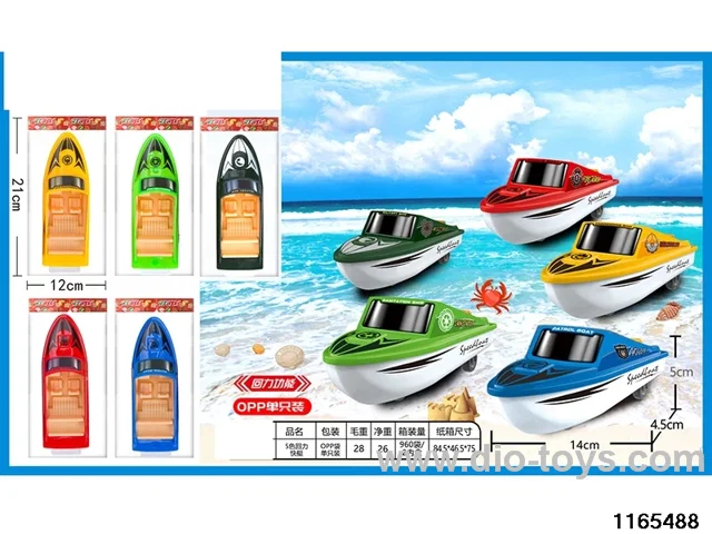 Return power speedboat