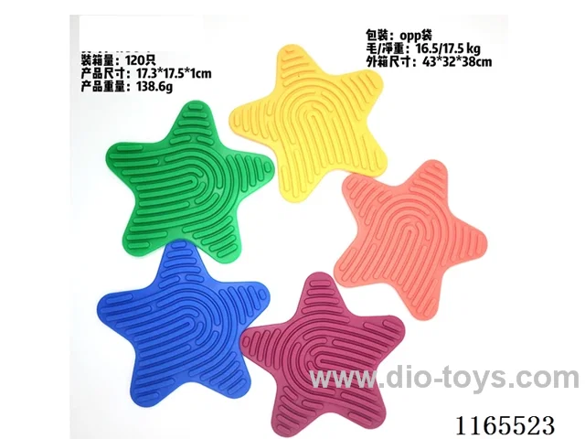 Sensory Panel - Pentagram (with 10 silicone tubes)