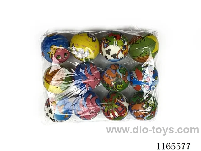 12PCS 7.6cm PU ball