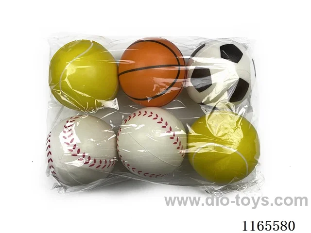 12PCS 7.6cm PU ball