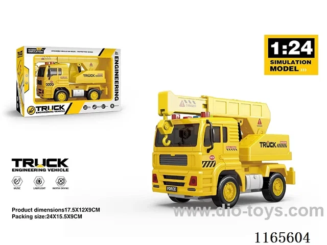1:24 Inertia Engineering Crane Truck W L/M included battery