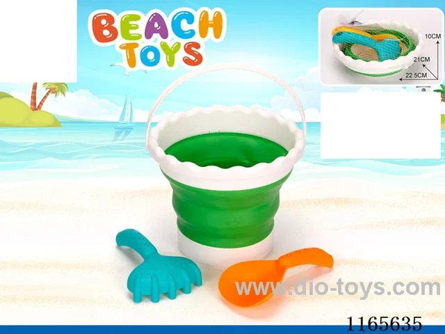 Round Folding Pail 3 PCS