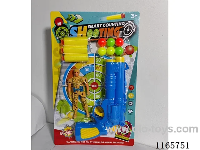 ping pong eva gun with soldier