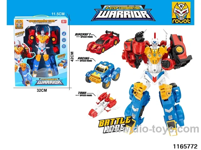 3-in-1 Transformer Car Robot