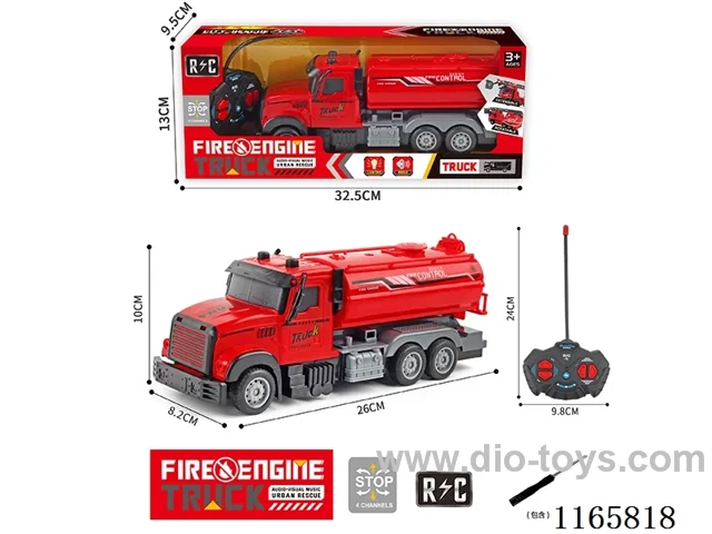 4ch fire rc car not included battery (3*AA+2*AA)
