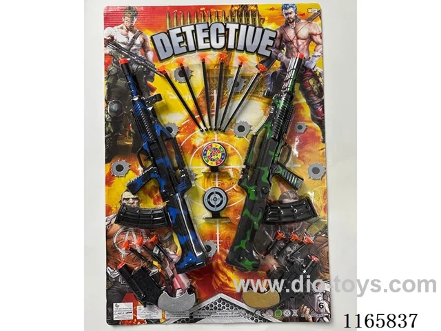 Ejector soft bullet gun set