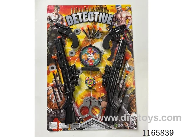 Ejector soft bullet gun set