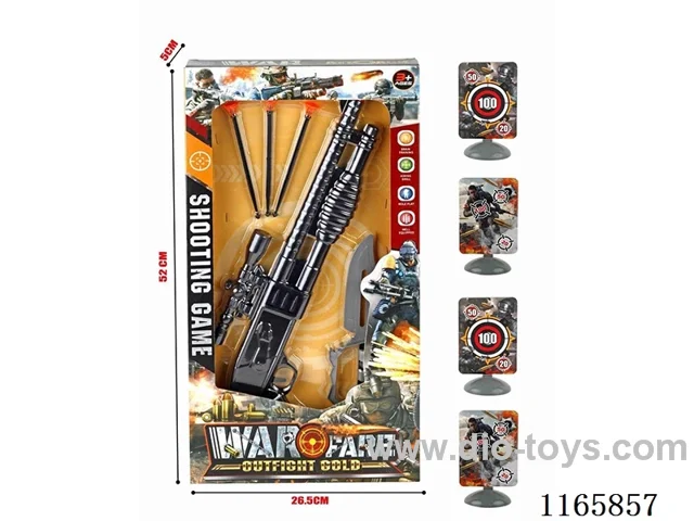 Ejector soft bullet gun set