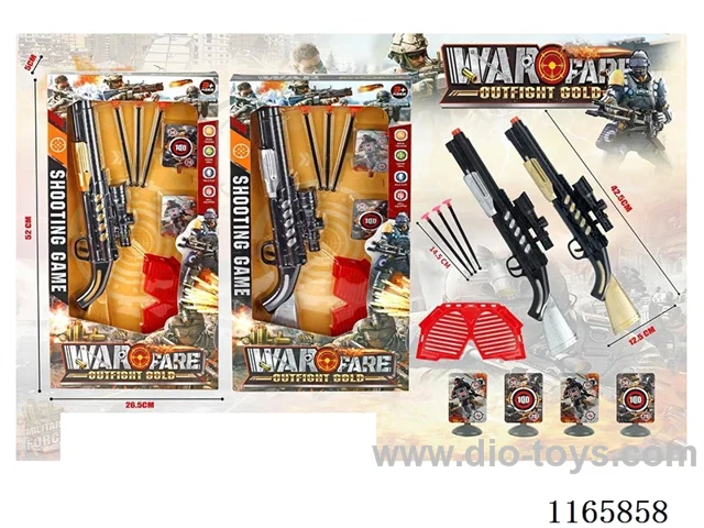 Ejector soft bullet gun set
