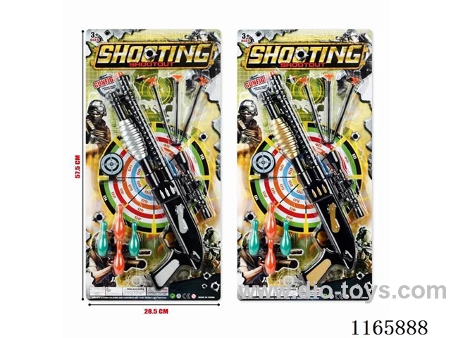 Ejector soft bullet gun set