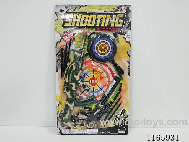 Ejector soft bullet gun set