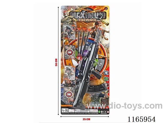 Ejector soft bullet gun set