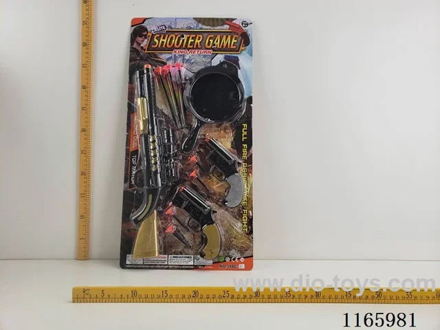 Ejector soft bullet gun set