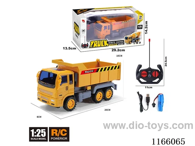 4ch rc engineering earth moving vehicle