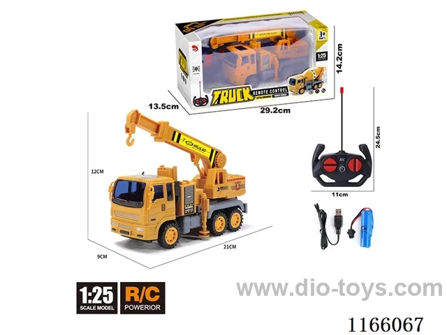 4ch rc engineering crane truck