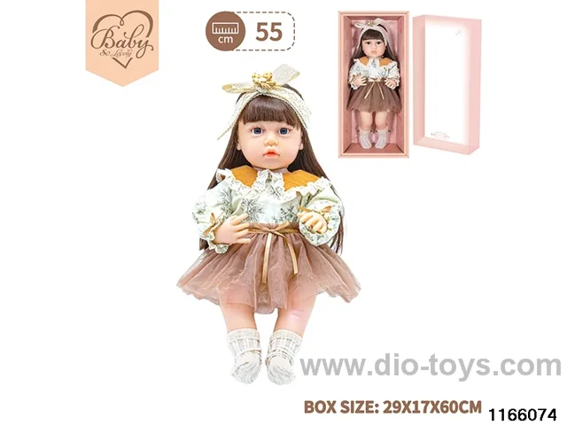 22 inch newborn simulation doll set