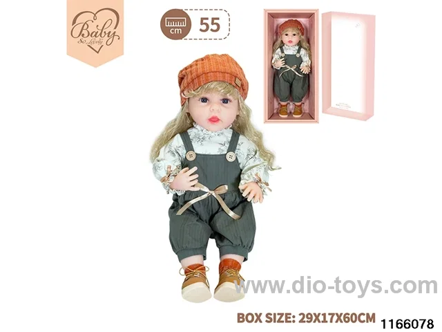22 inch newborn simulation doll set