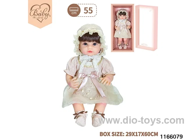 22 inch newborn simulation doll set