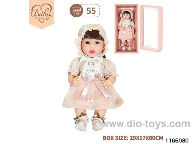 22 inch newborn simulation doll set