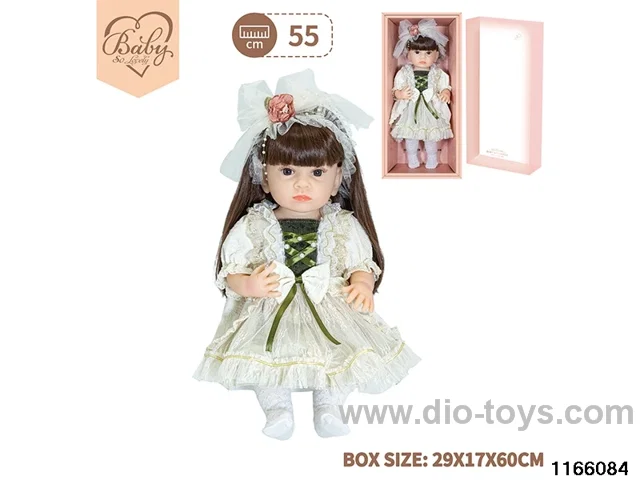 22 inch newborn simulation doll set