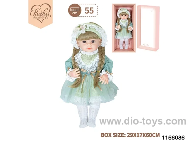 22 inch newborn simulation doll set