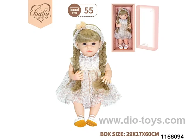 22 inch newborn simulation doll set