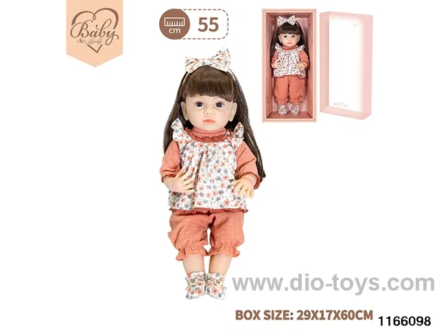 22 inch newborn simulation doll set