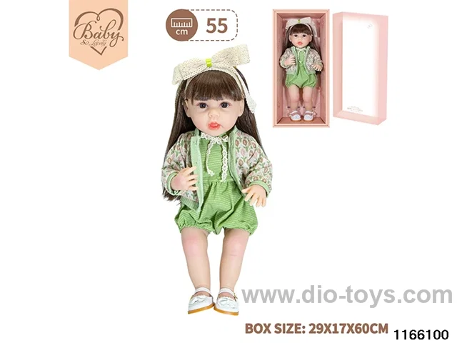 22 inch newborn simulation doll set