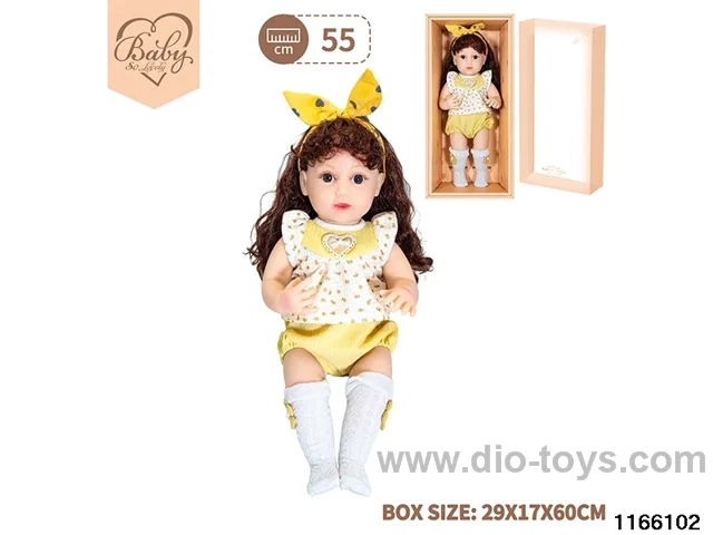 22 inch newborn simulation doll set