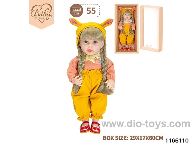 22 inch newborn simulation doll set